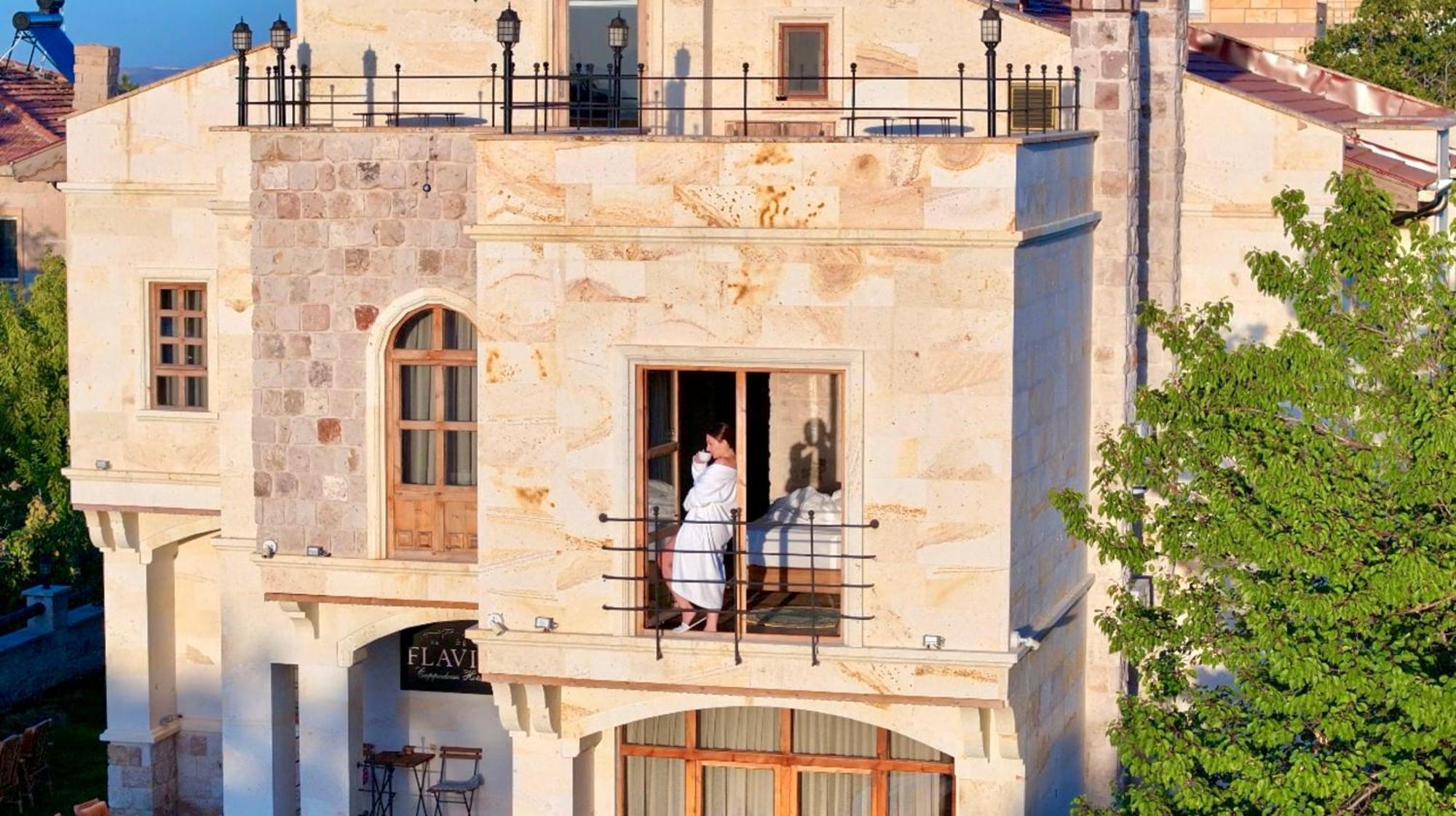 Flavia Cappadocia Hotel Üçhisar Exterior foto